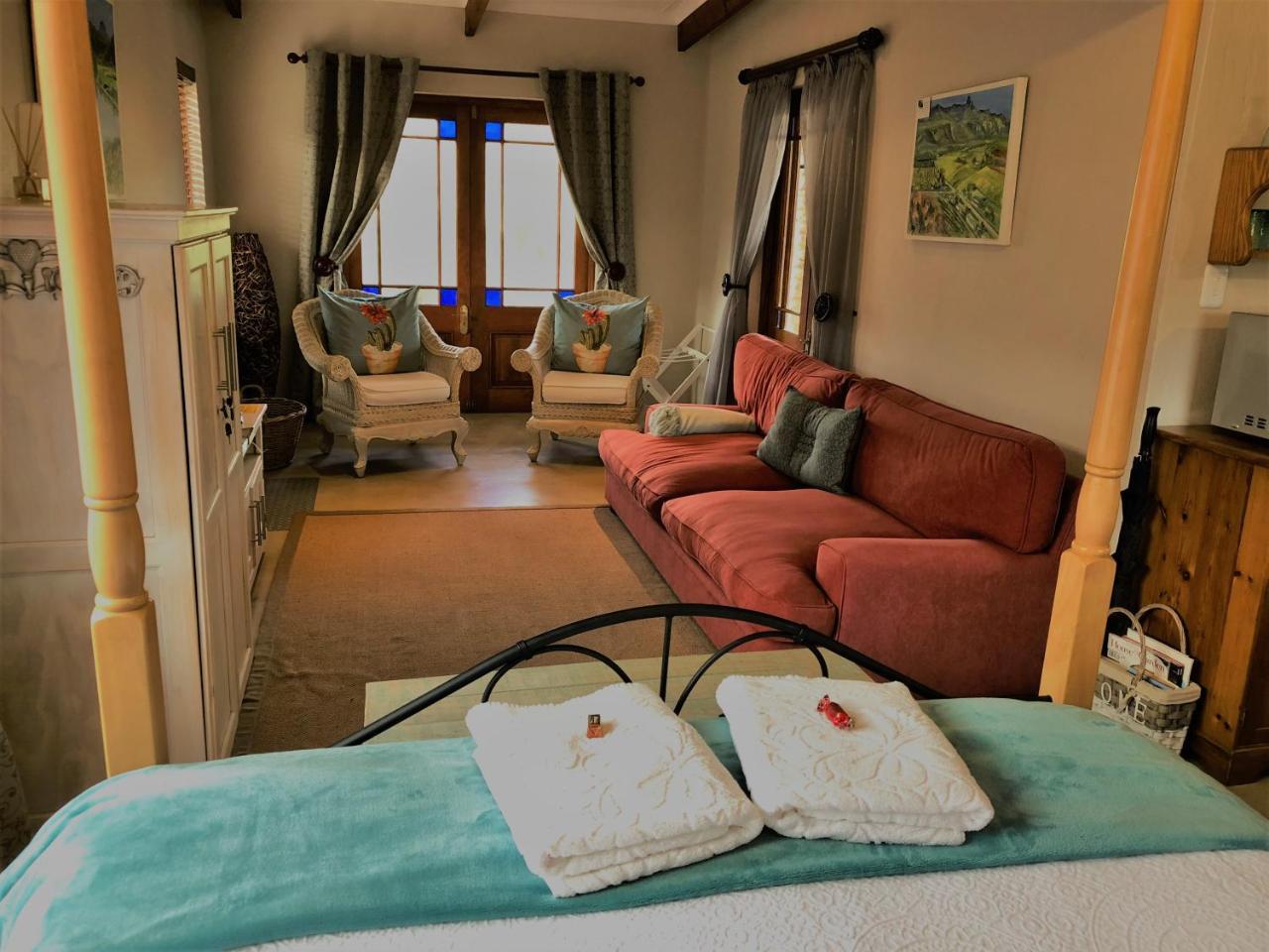 Oaksrest Vineyards Guest Farm Hotel Ladismith Bagian luar foto